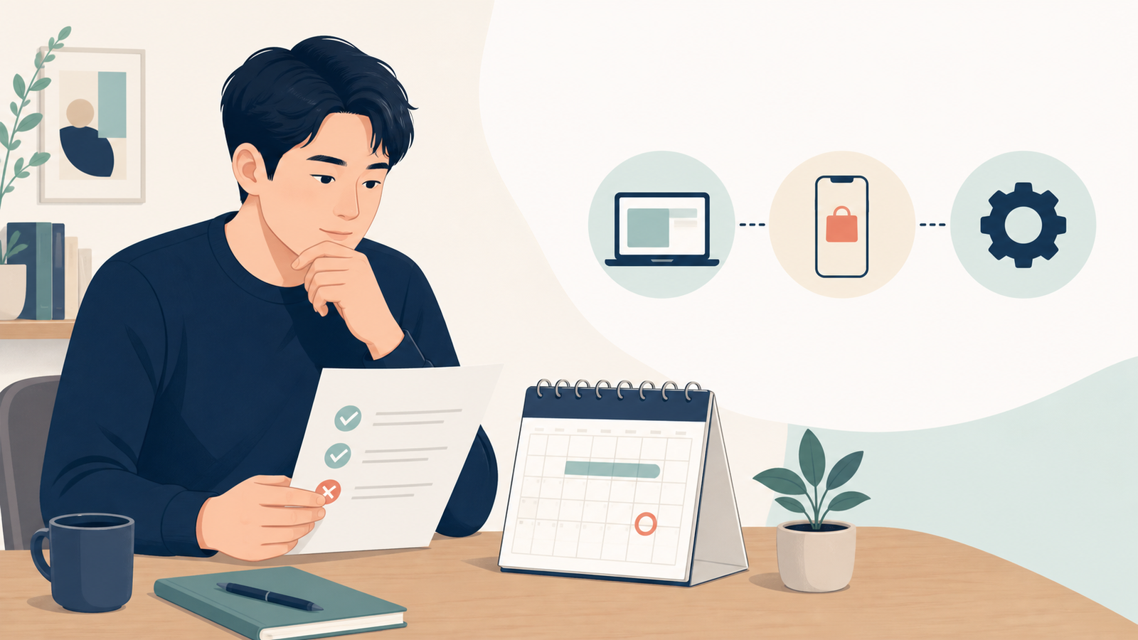 ChatGPT 구독 취소 시점을 확인하는 사람